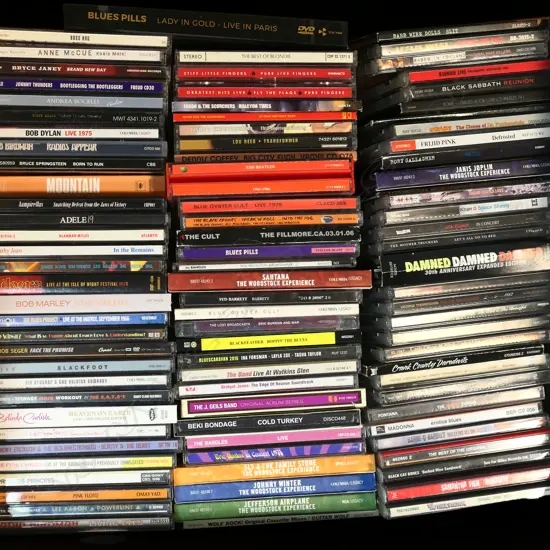 APPROX 80-90 CDS MIXED GENRE MAINLY ROCK